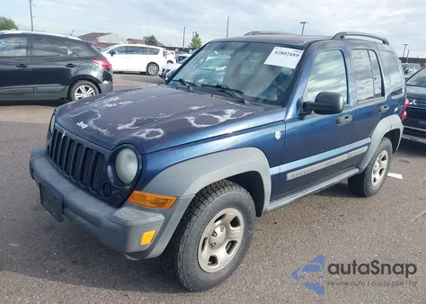 2007 Jeep Liberty Sport z USA, uszkodzony, nr VIN 1J4GL48K47W604655